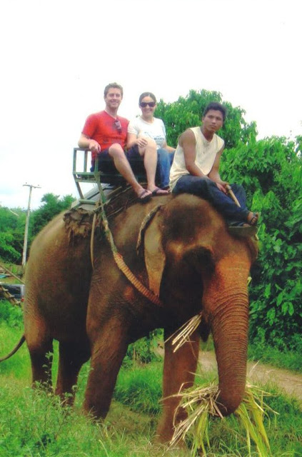 What to do on a honeymoon in Thailand: elephant trekking