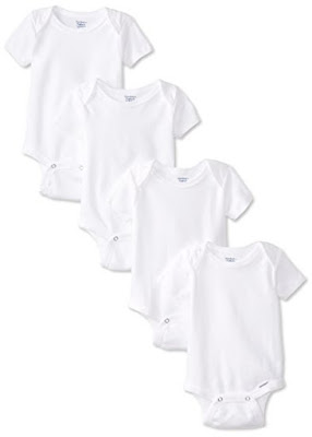 Products you need for a new baby: Gerber Organic Newborn Onesies