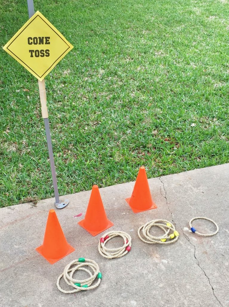 construction themed birthday party game ideas