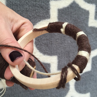 DIY Jute Bangle Bracelets for women's safari clothing accessories