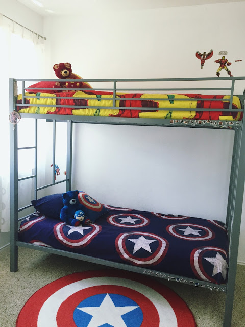 Avengers Themed Kid S Bedroom Decor, Avengers Bunk Beds