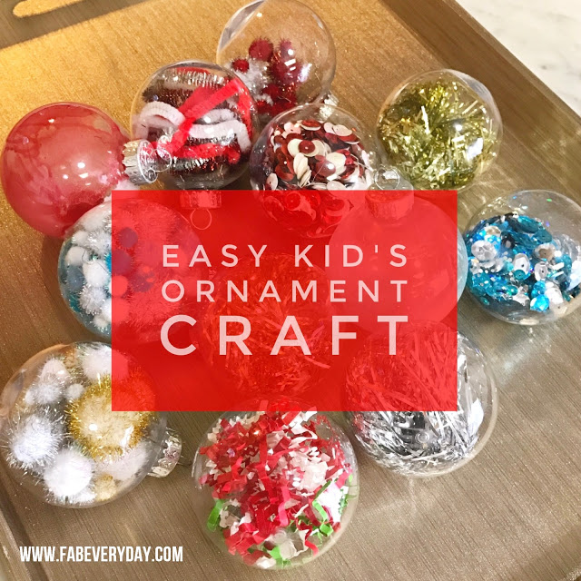 Christmas Ornament Craft for Preschoolers