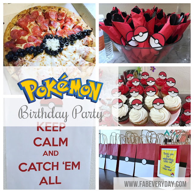 Pokemon-Themed 7th Birthday Party - Fab Everyday
