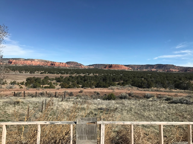 View of the Continental Divide in New Mexico