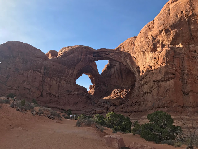 Southwest national parks road trip - Double Arch in Arches National Park