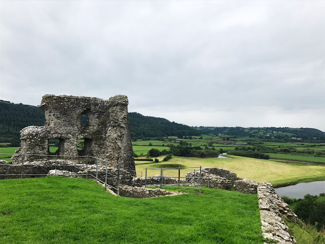 Dryslwyn Castle - sight to see during a driving tour in wales