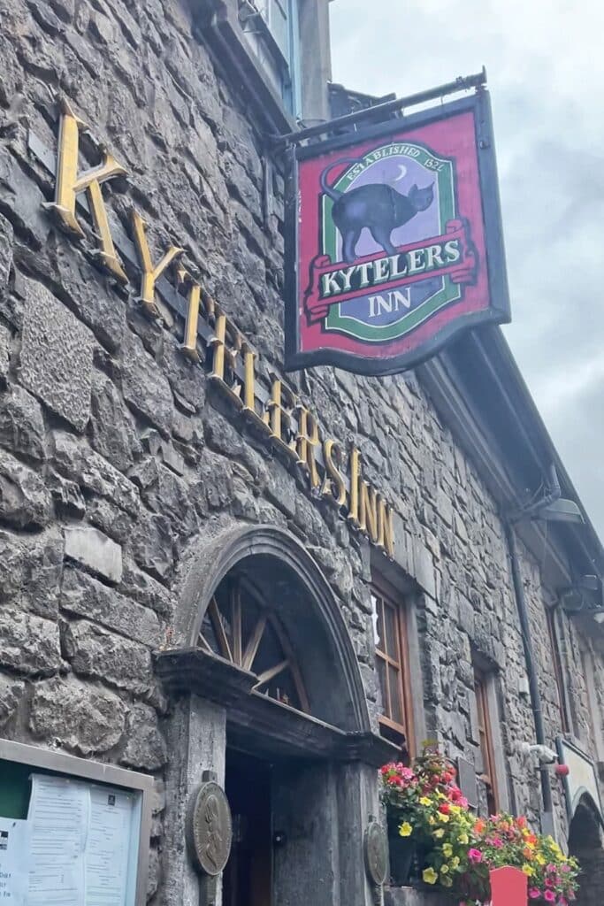 Must-visit during a driving tour of Ireland: Kyteler's Inn in Kilkenny