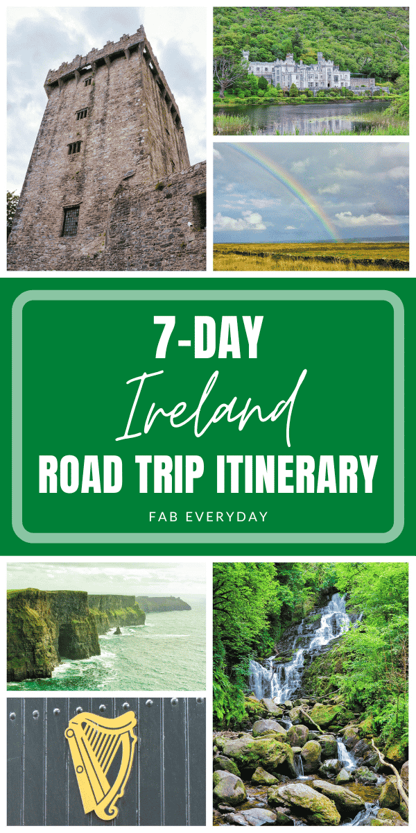 Ireland itinerary 7 days road trip