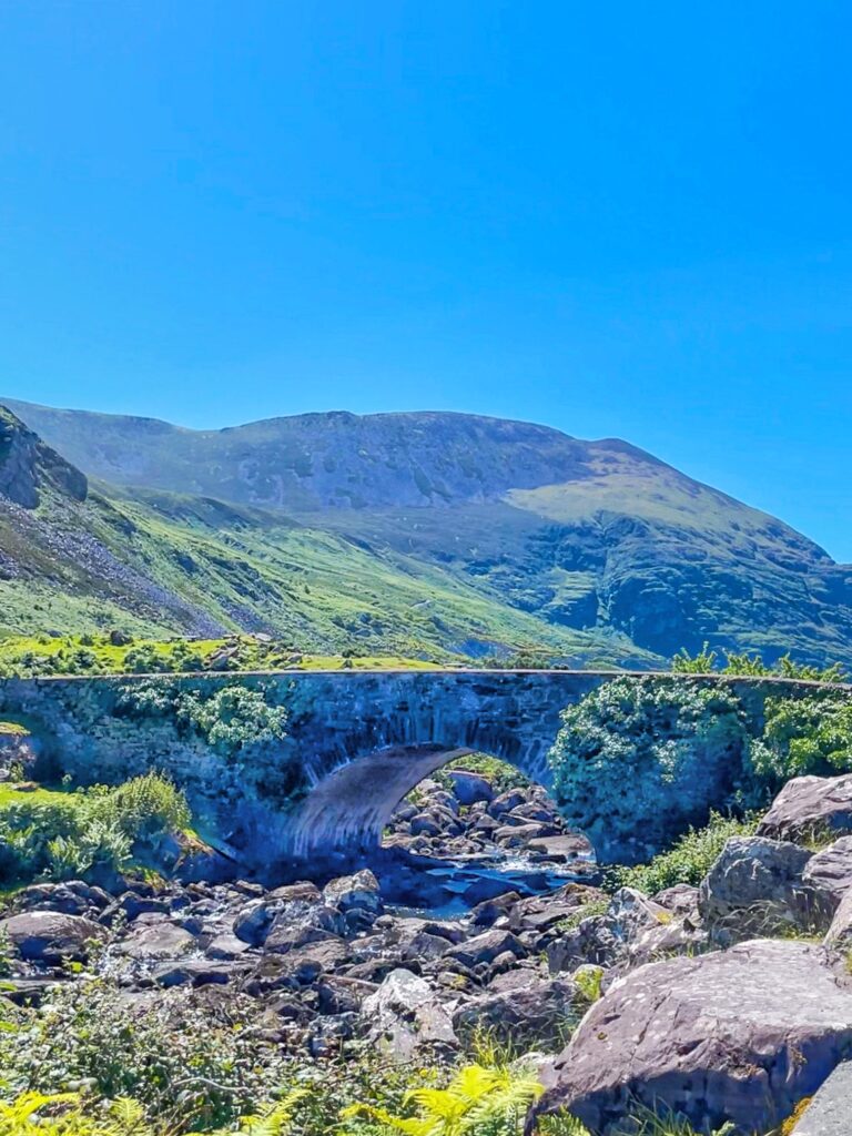 Ring of Kerry attractions: Wishing Bridge in the Gap of Dunloe
