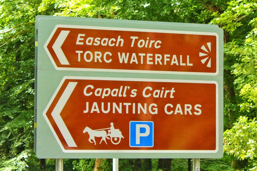 Ring of Kerry stops: Torc Waterfall and Killarney National Park