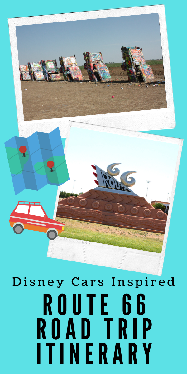 Route 66 road trip itinerary with stops that inspired Radiator Springs