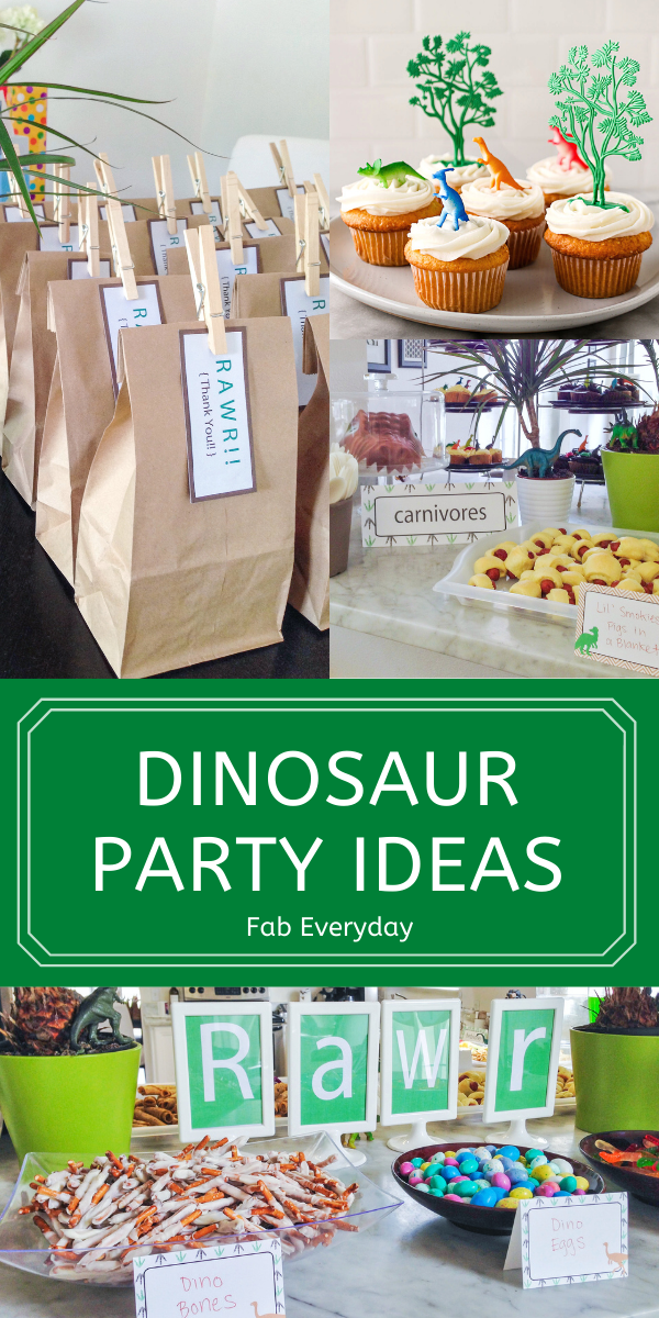 Dinosaur-Themed Birthday Party