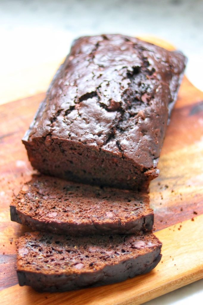 What to do with lots of zucchini: Double Chocolate Zucchini Bread
