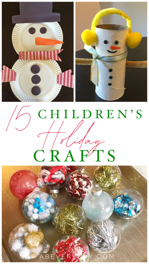 15 easy Christmas crafts for kids