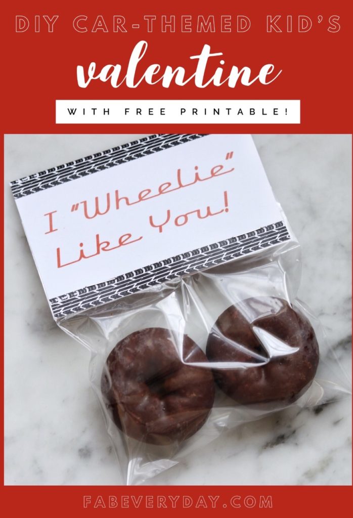 I Wheelie Like You (Car-Themed Valentines + Free Printable)