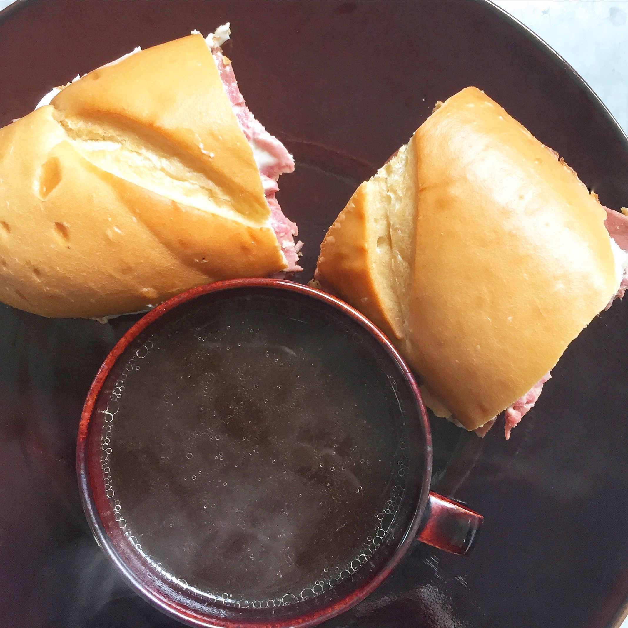 Homemade Creamy Horseradish Sauce recipe for French dip sandwiches and prime rib