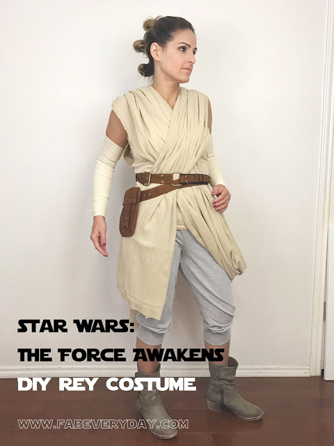 DIY Star Wars: The Force Awakens Costume - Rey
