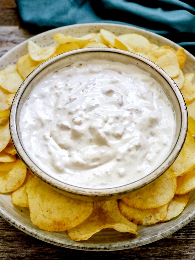 old fashioned clam dip