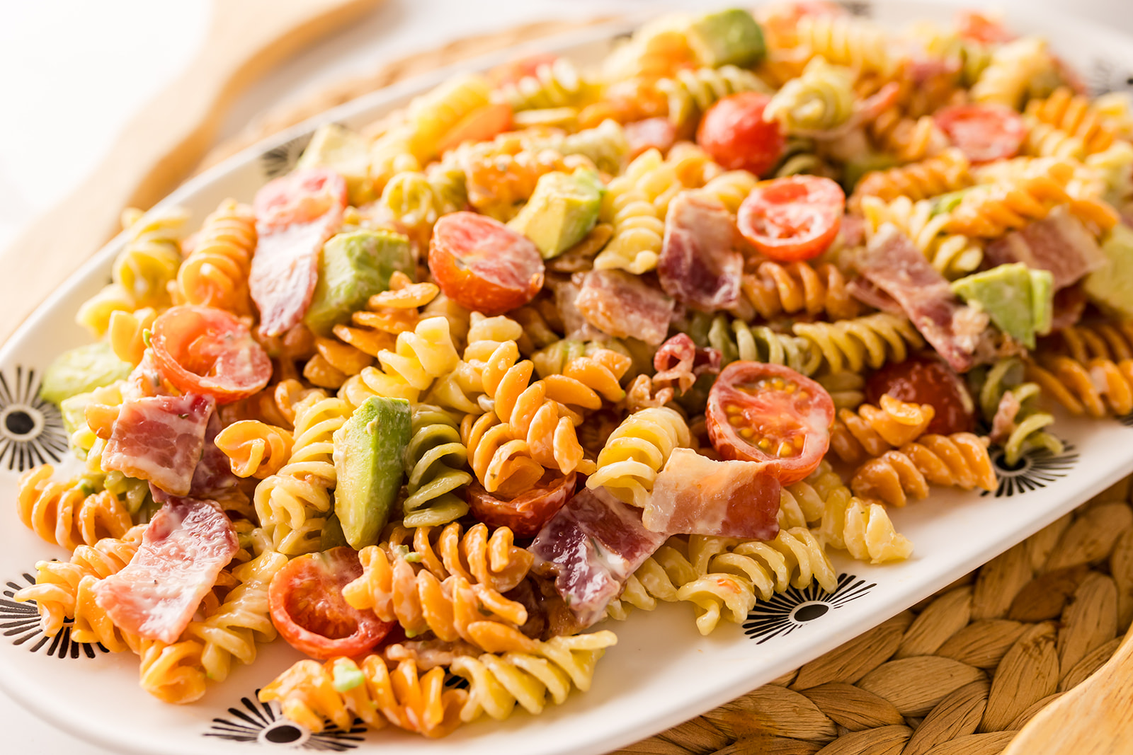 creamy avocado pasta salad recipe