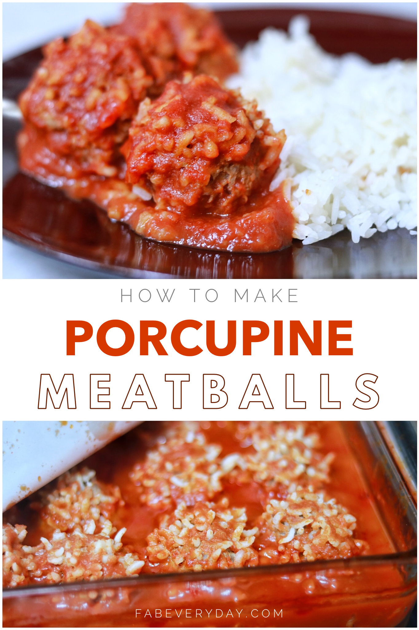 Porcupine Meatballs recipe