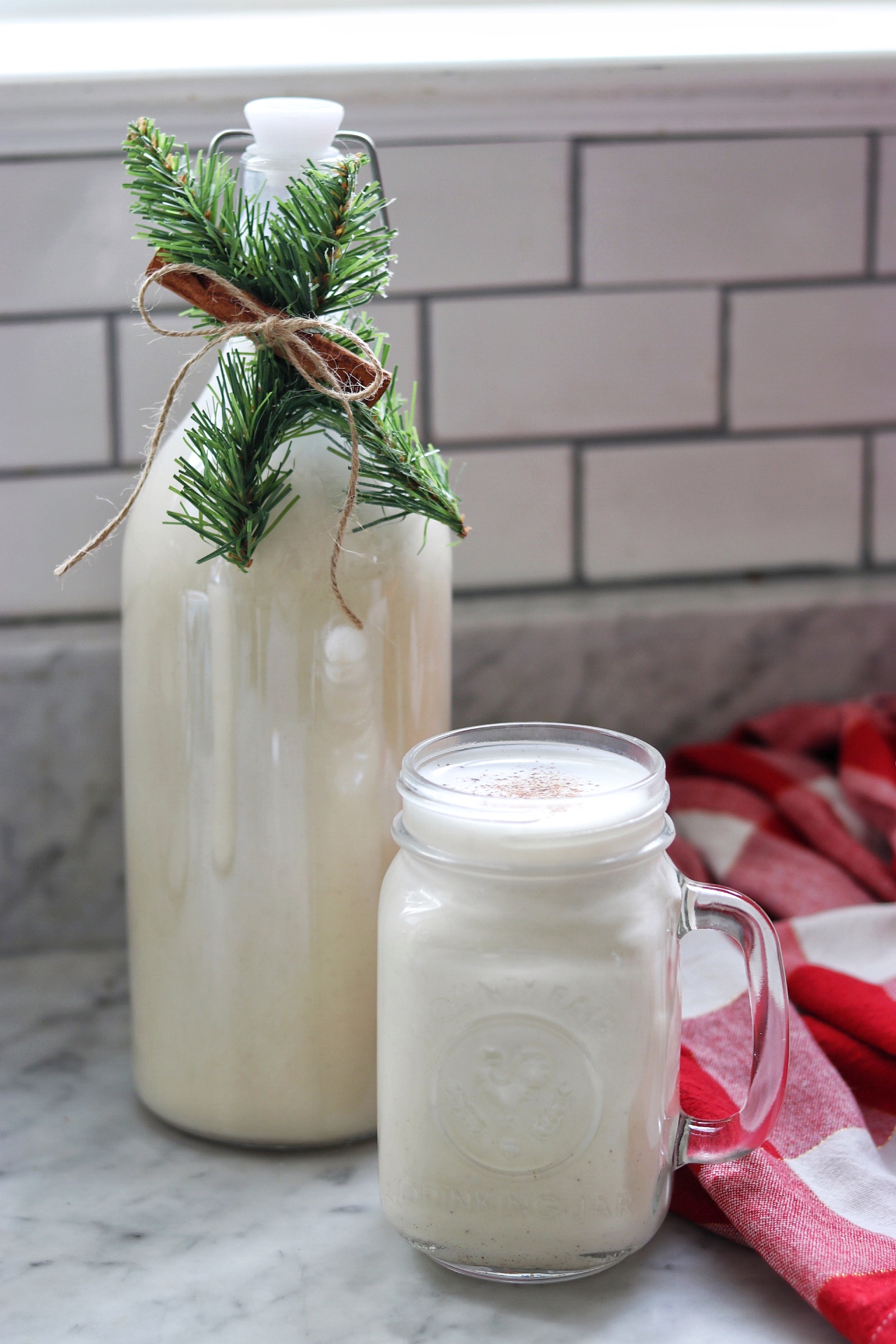 coquito bottles for gifting and the best coquito recipe