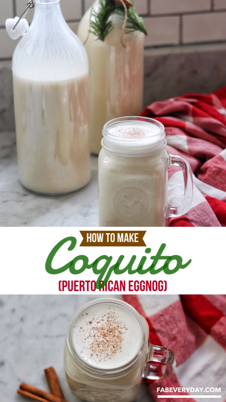 The best Coquito (Puerto Rican Eggnog) recipe