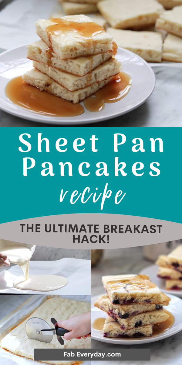 Sheet Pan Pancakes recipe - The genius pancake hack you need in your life