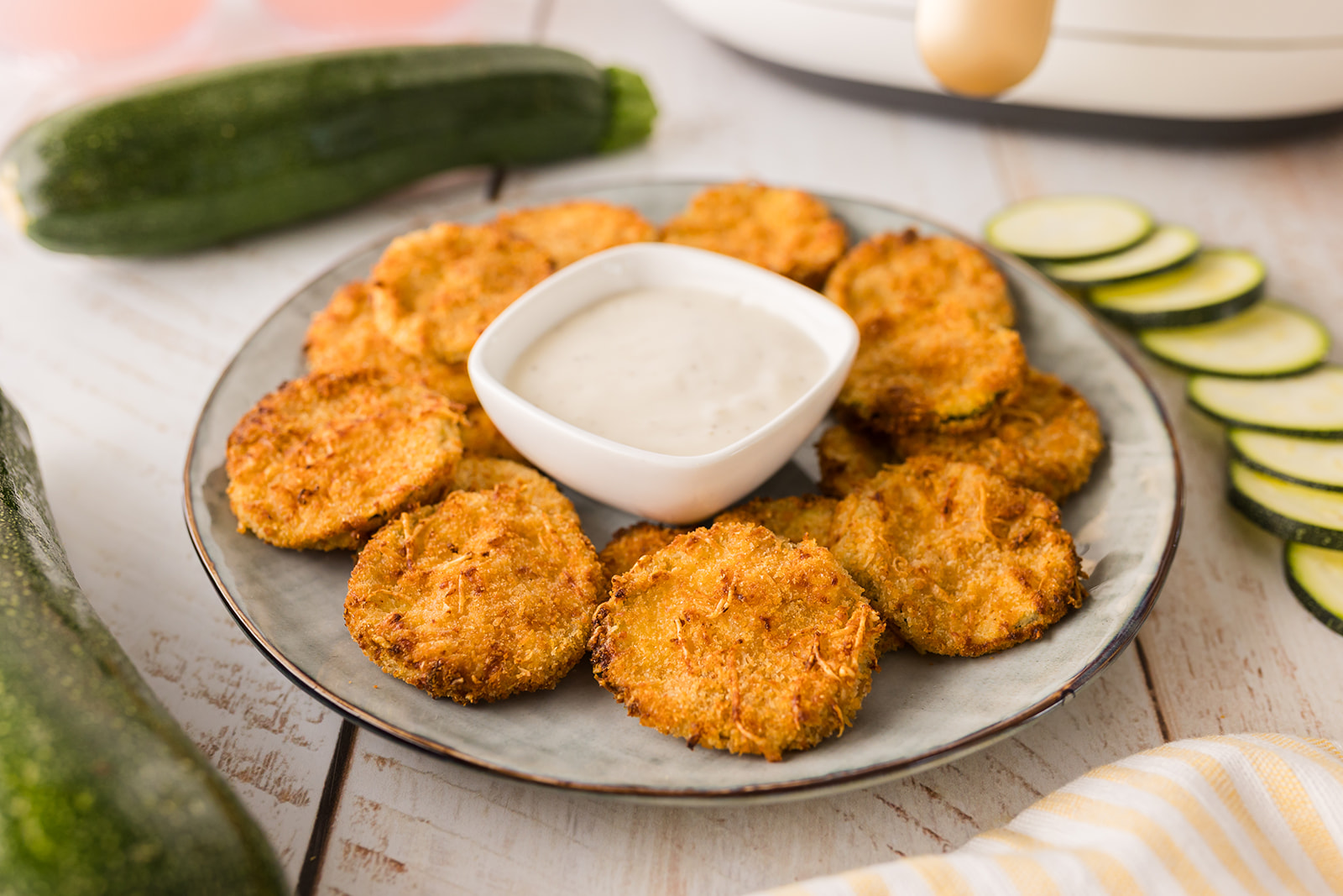 recipe for air fryer zucchini chips
