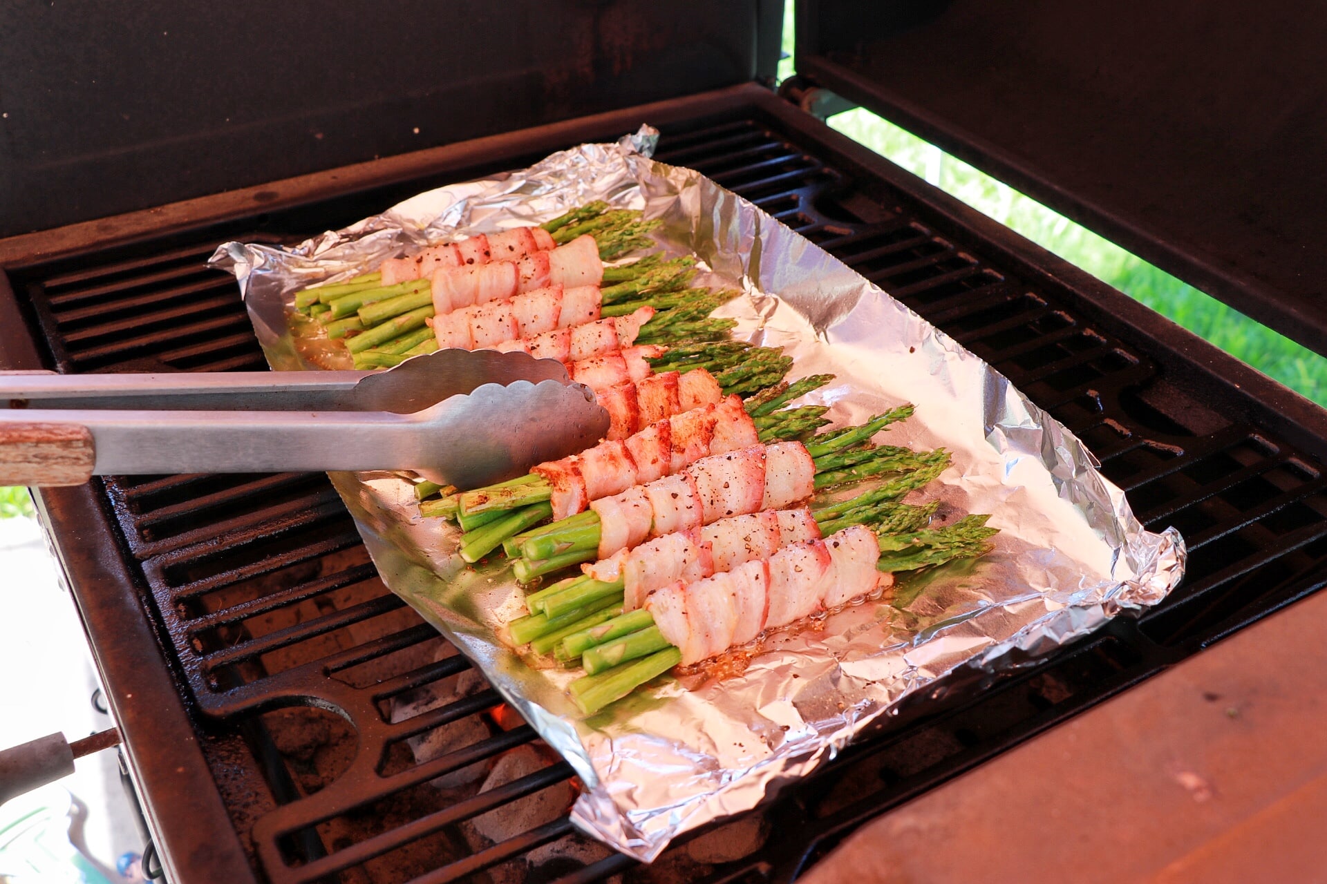 asparagus wrapped in bacon keto