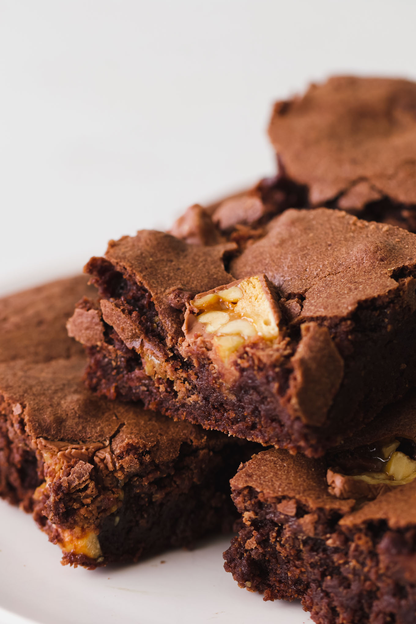 snickers brownie recipe