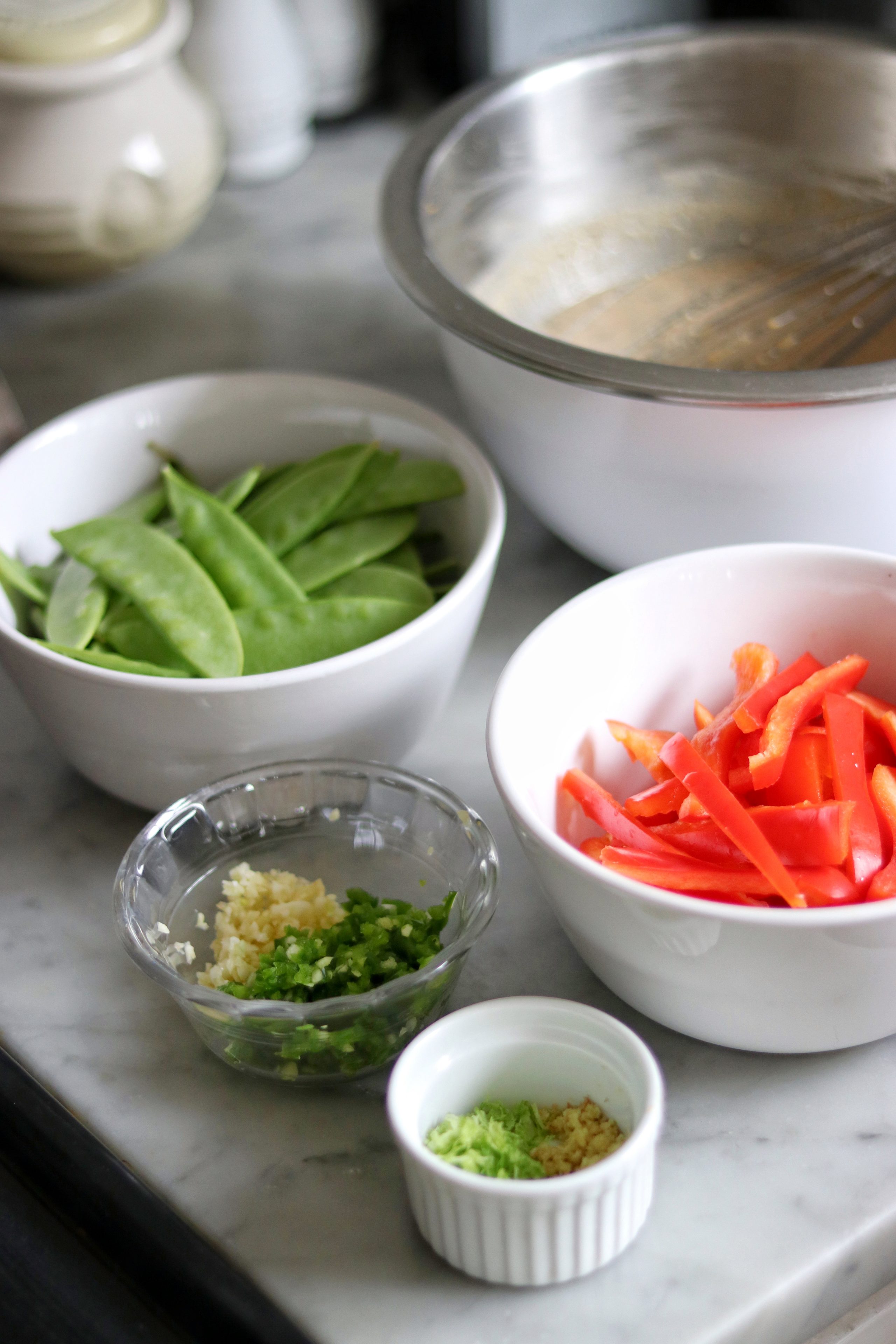 Thai coconut chicken stir fry recipe