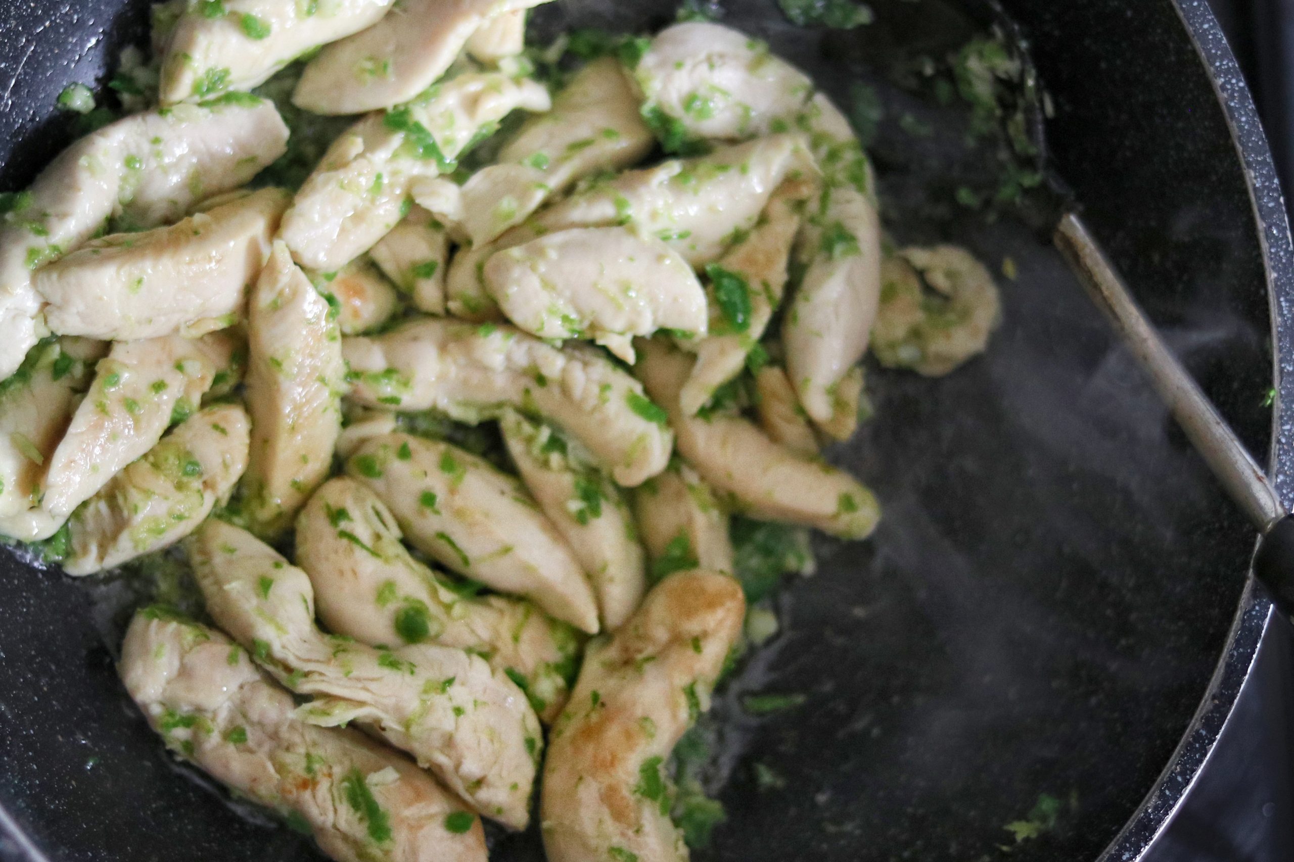 Thai coconut peanut chicken