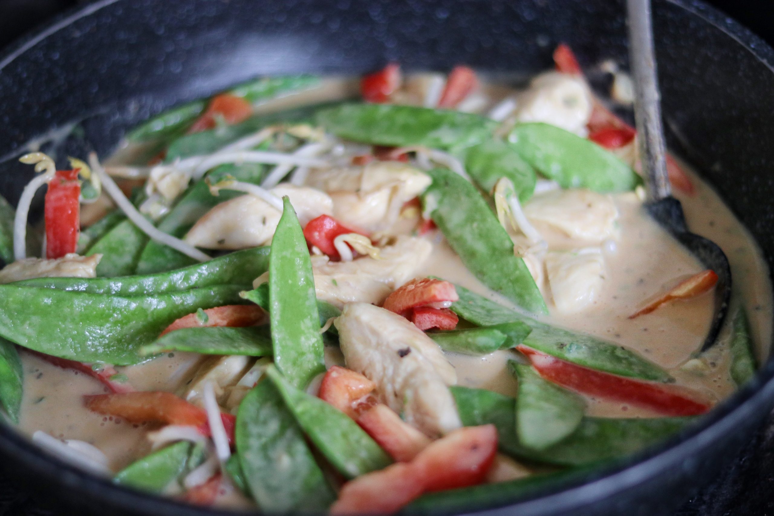 Thai style coconut chicken