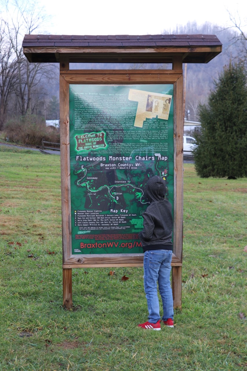 washington dc road trip itinerary: Learning about the Flatwoods (or Braxton County) Monster in West Virginia