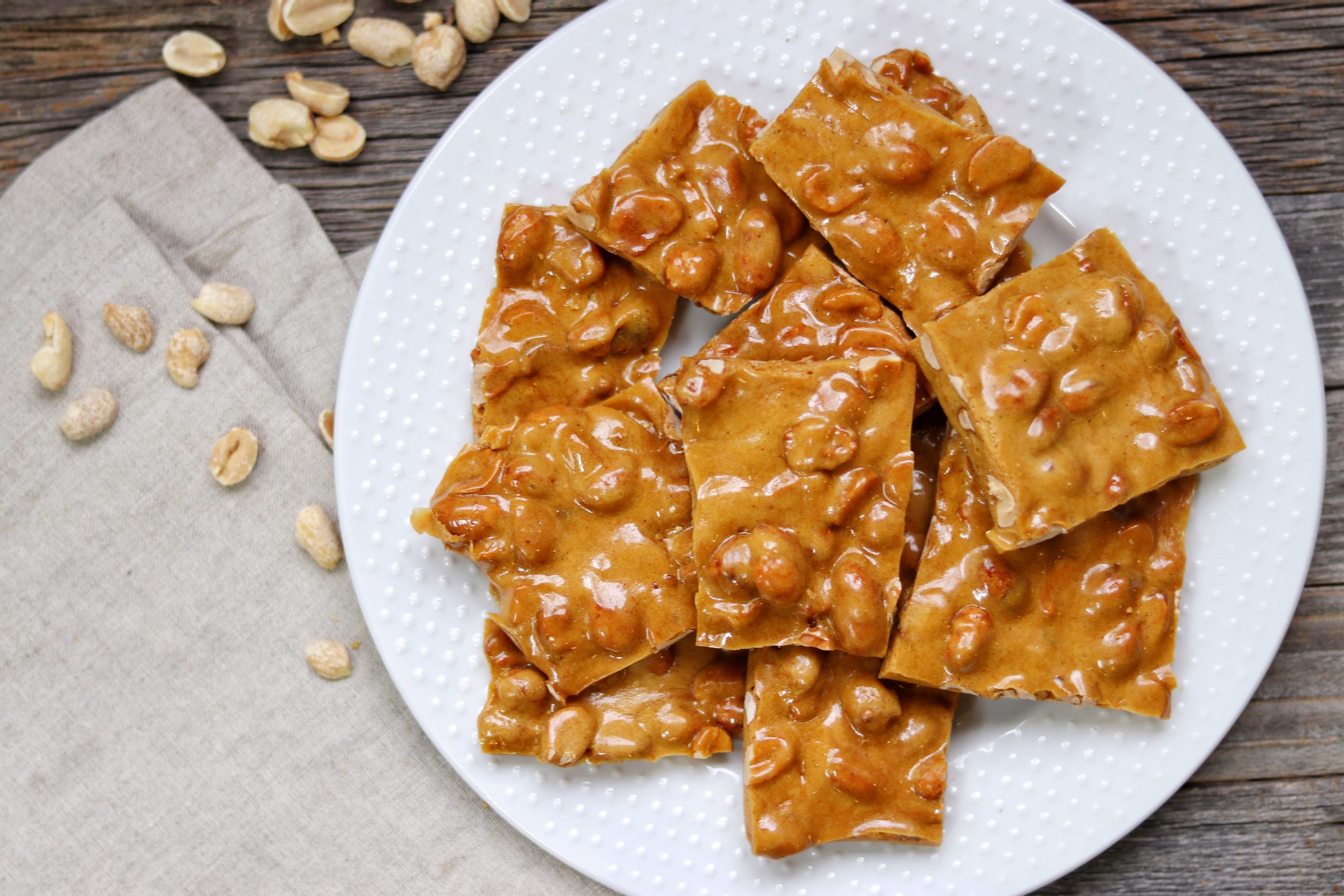 Kickin’ Texas Peanut Brittle recipe