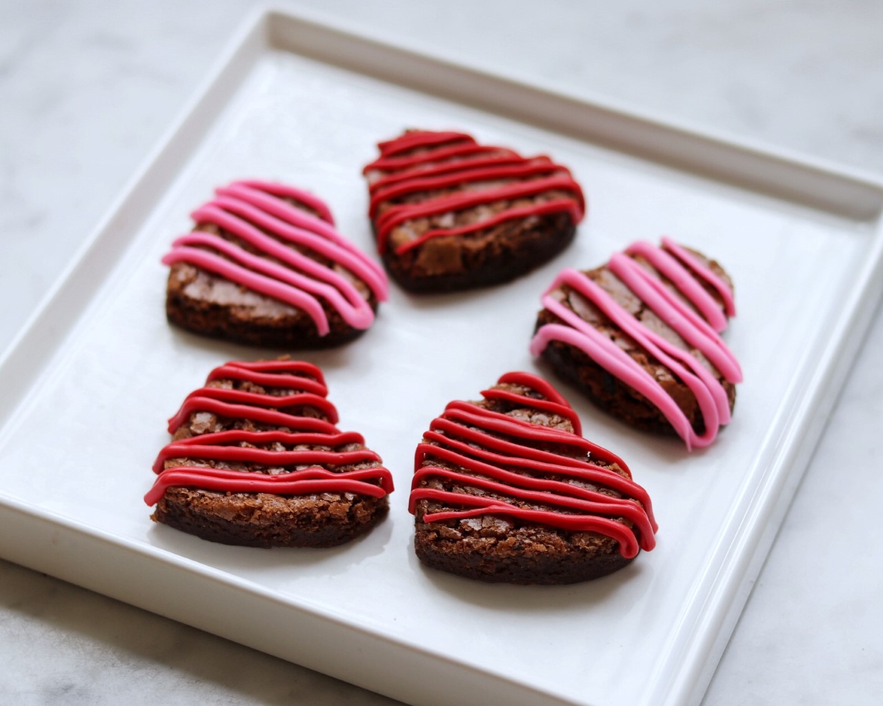 Brownie hearts: Easy Valentine's brownie bites recipe
