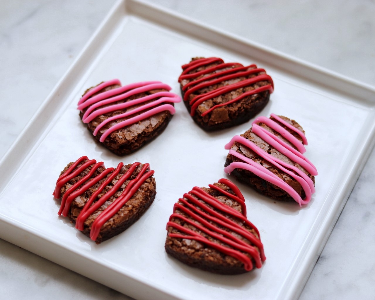 Brownie hearts: Easy Valentine's Day brownie bites recipe