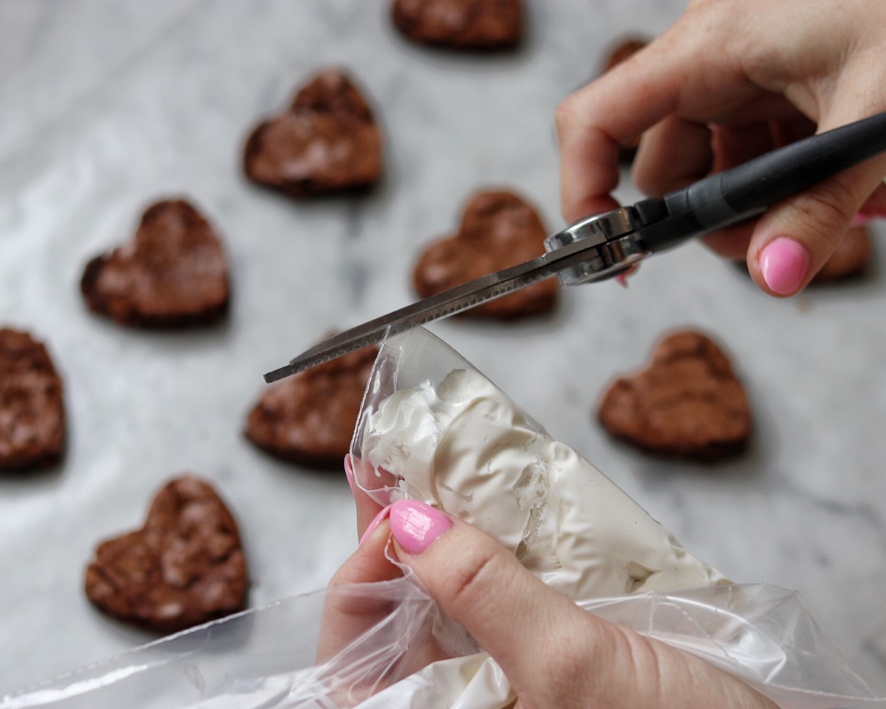 Valentine's brownie bites recipe