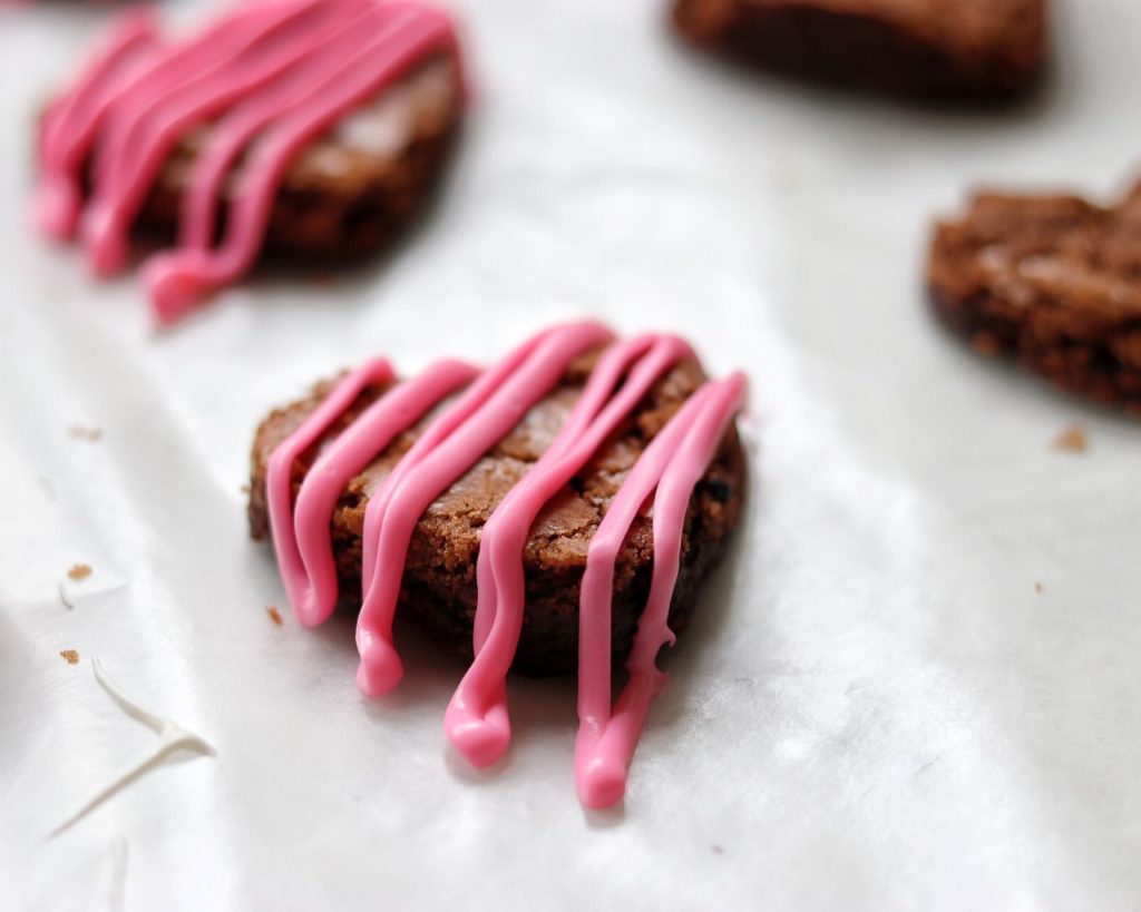Valentine's Day brownie bites recipe