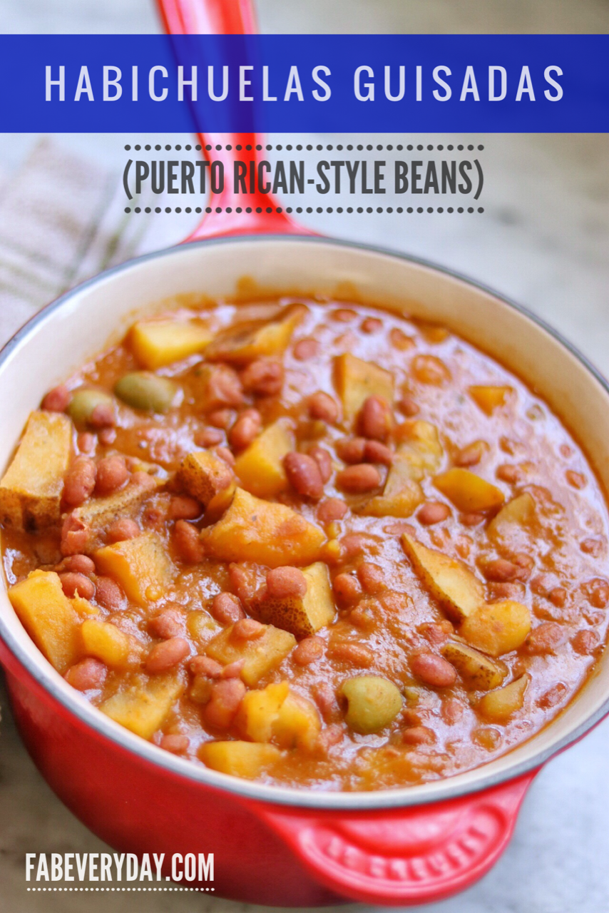 Habichuelas Guisadas, Puerto Rican-Style Beans Recipe