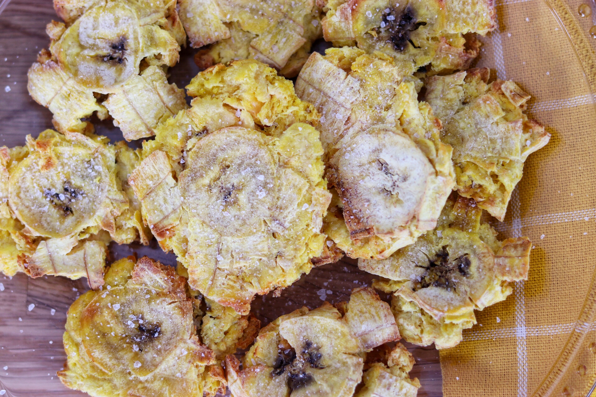 how to make plantain chips (tostones) in the air fryer