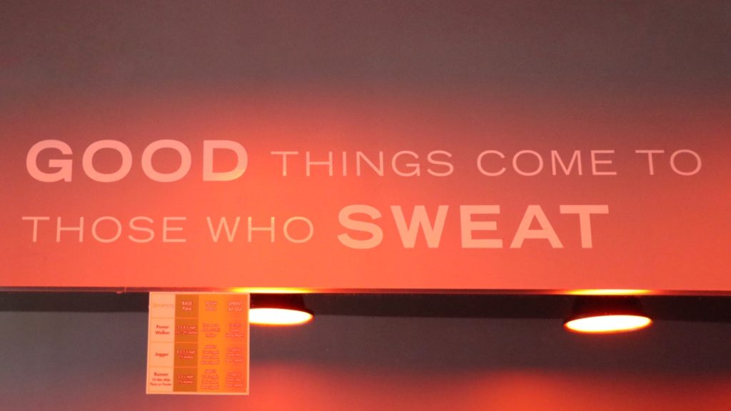 new workout motivation quote: good things come to those who sweat