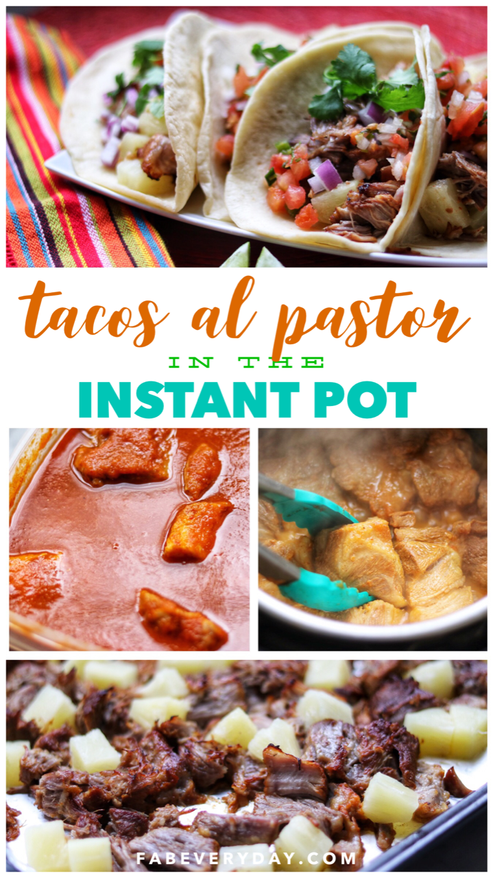 Instant Pot Tacos al Pastor recipe