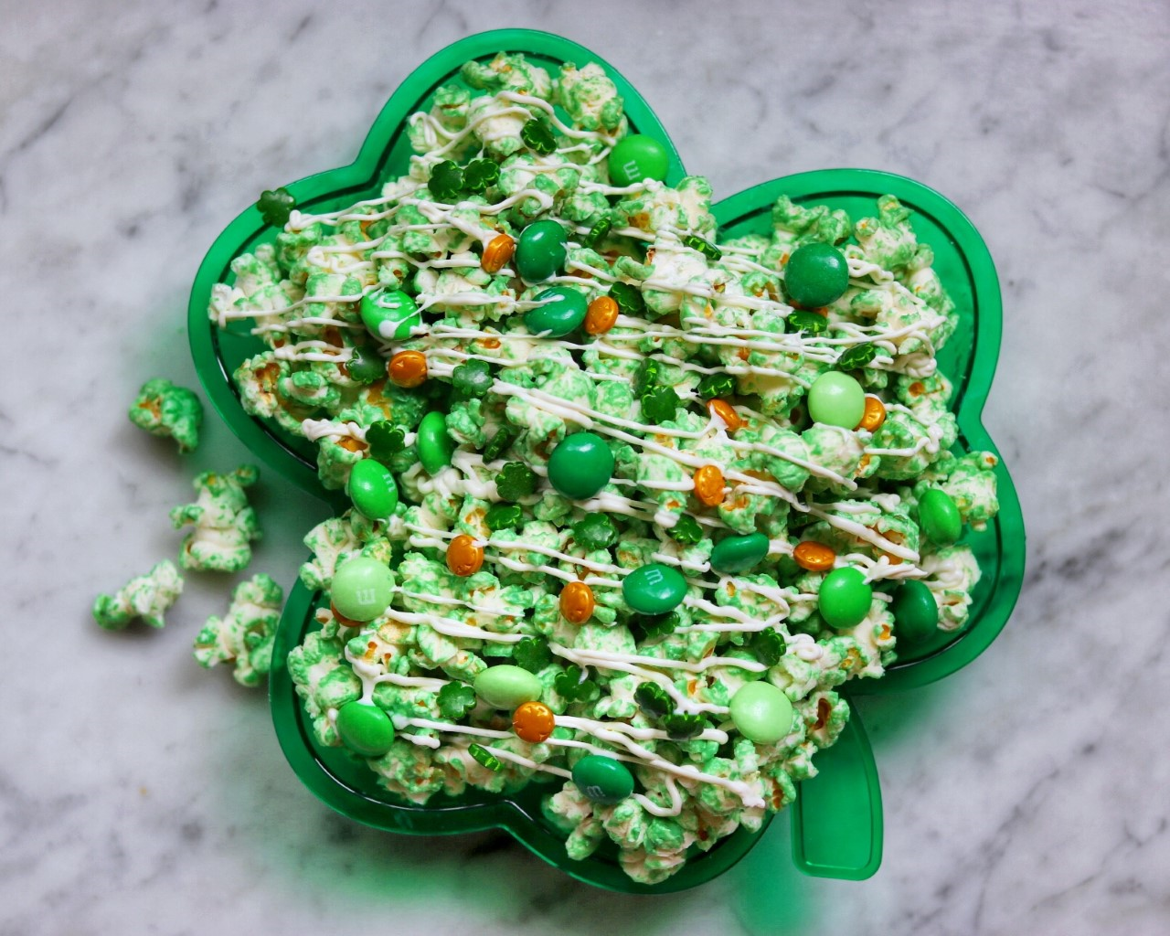 Easy St. Patrick's Day dessert recipe: Leprechaun Popcorn