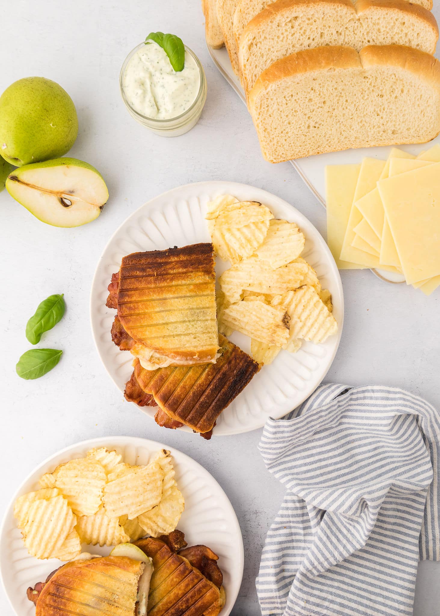 bacon pear grilled cheese recipe