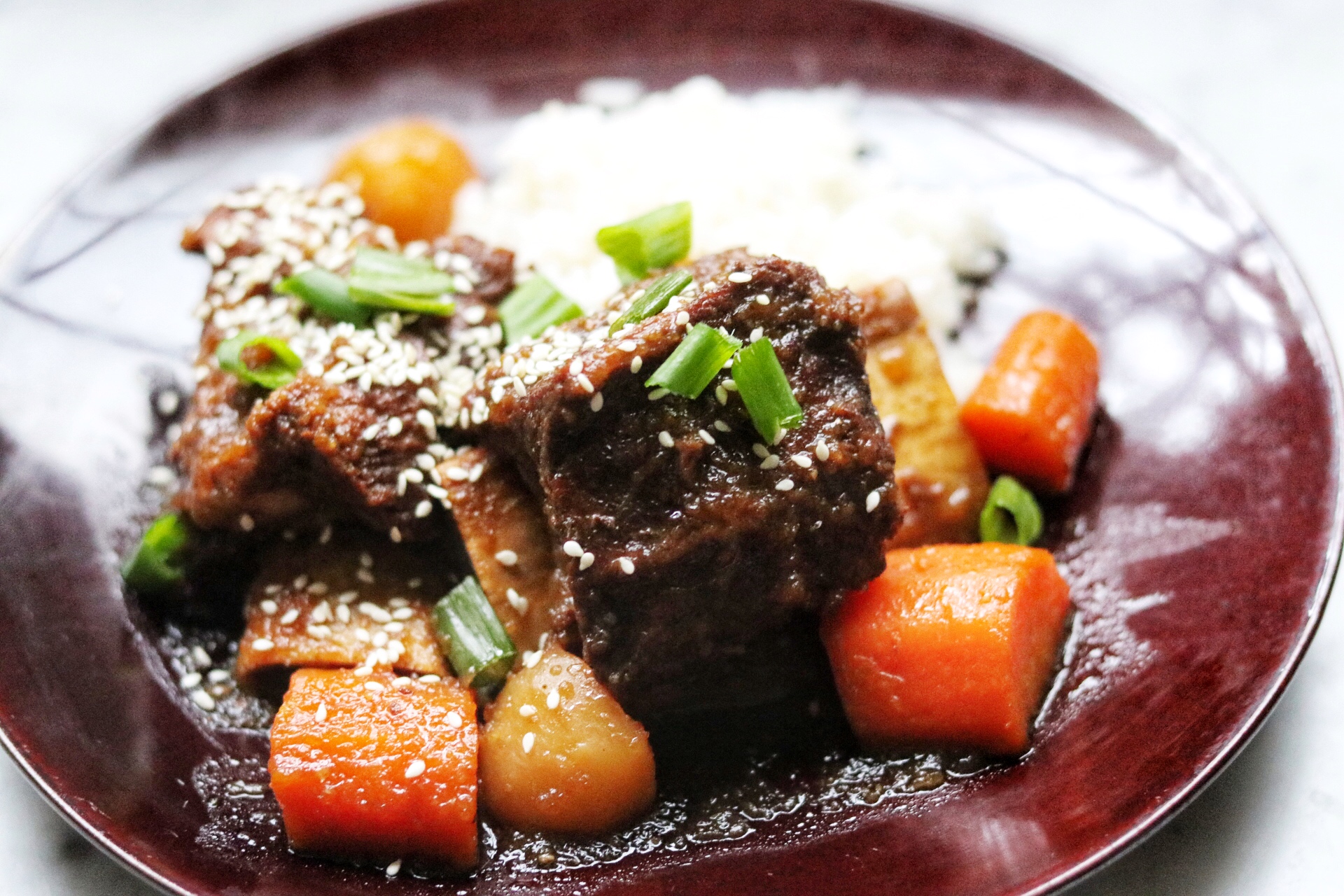 korean short ribs made in the instant pot