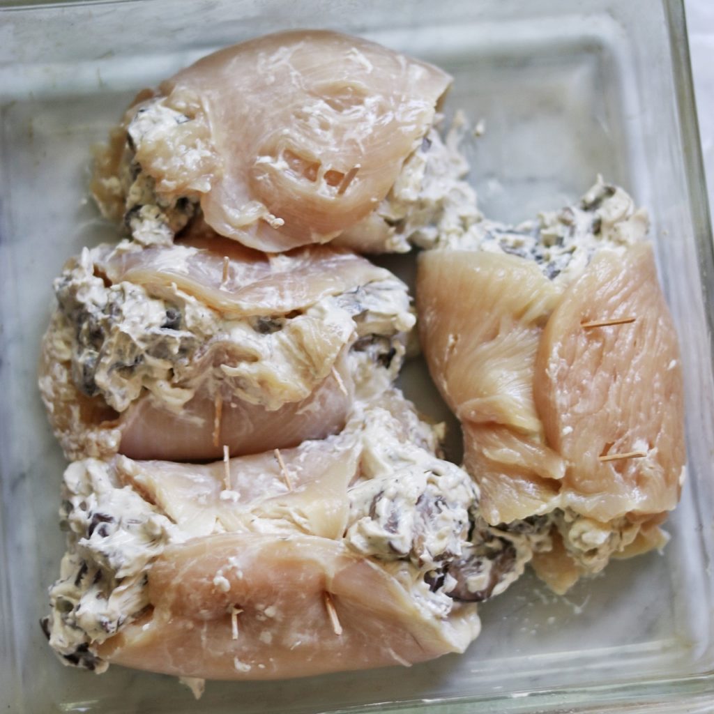 low carb stuffed chicken recipe