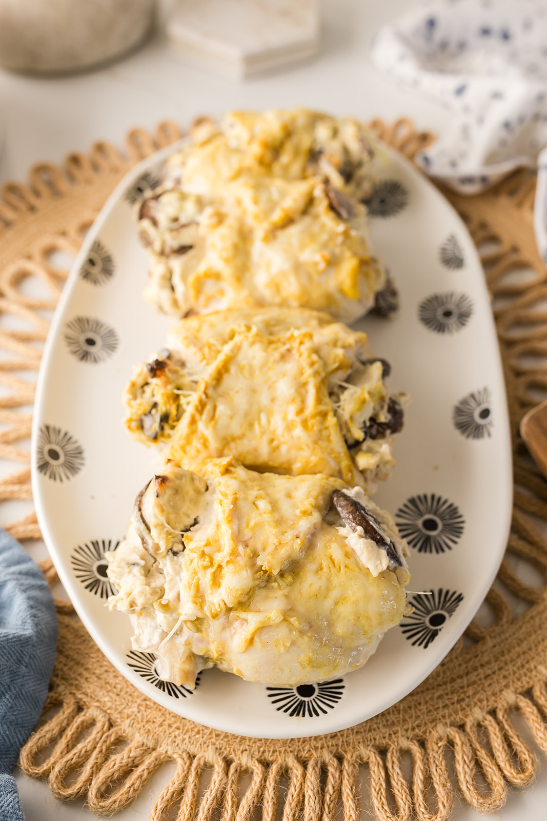 mushroom stuffed chicken breast keto