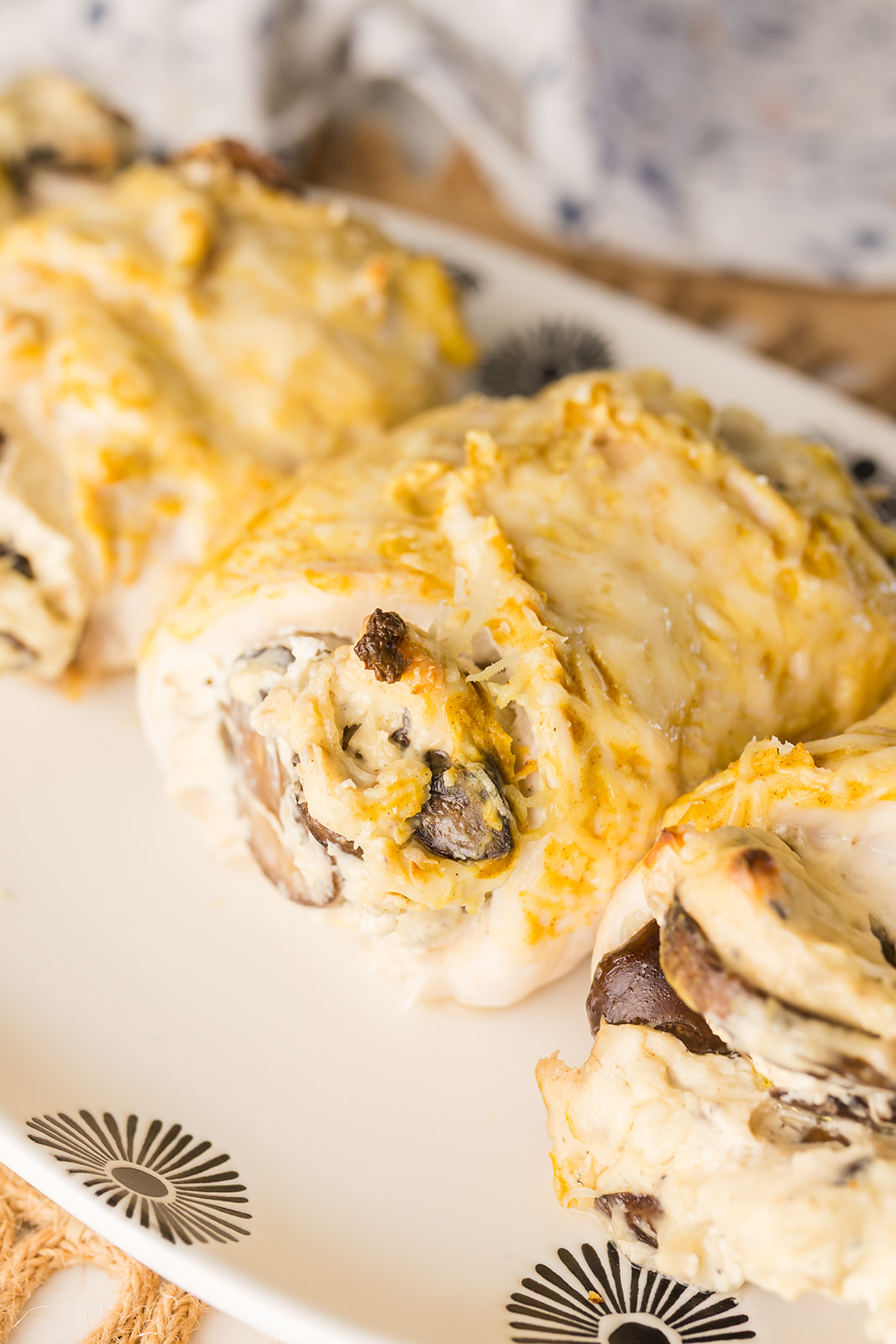 low carb stuffed chicken