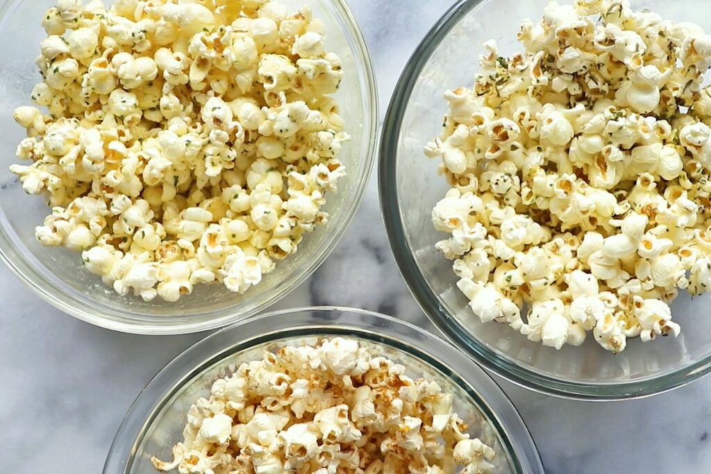 Easy popcorn seasoning recipes for a fab family home movie night